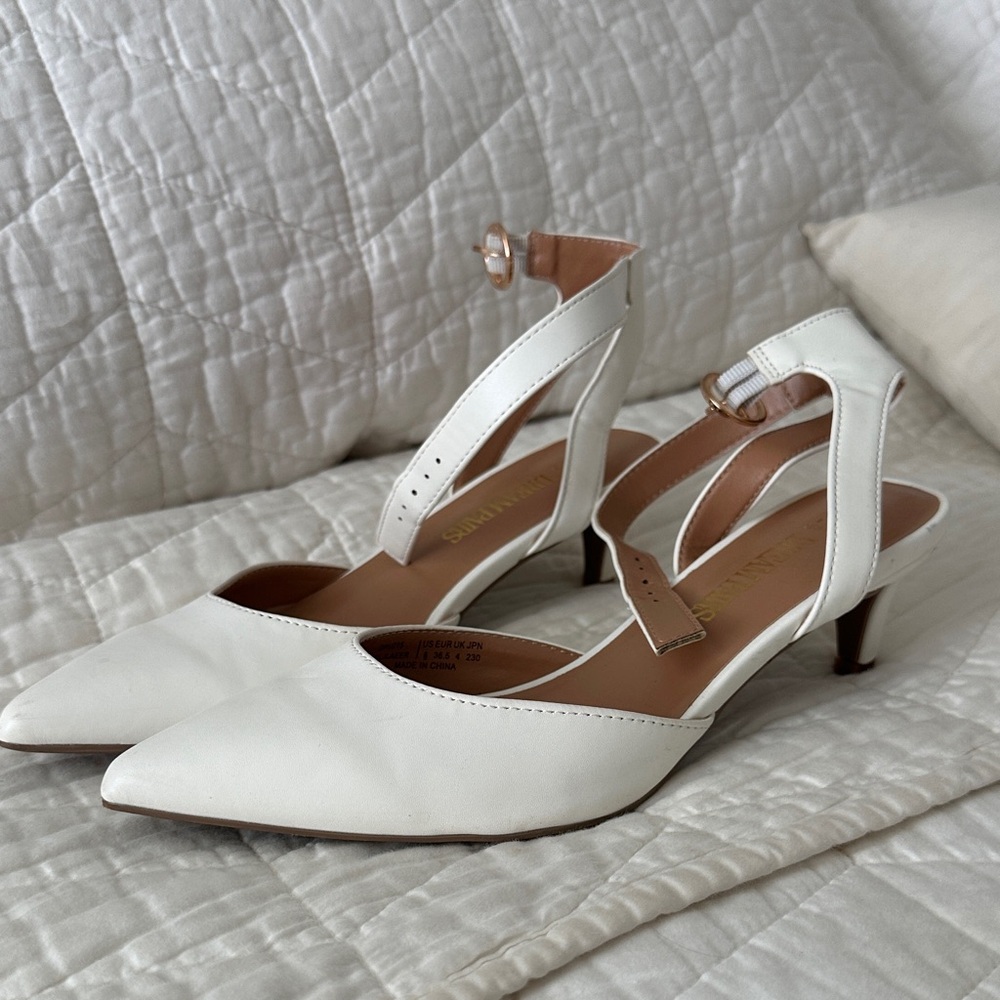 Chic White Women's Heels